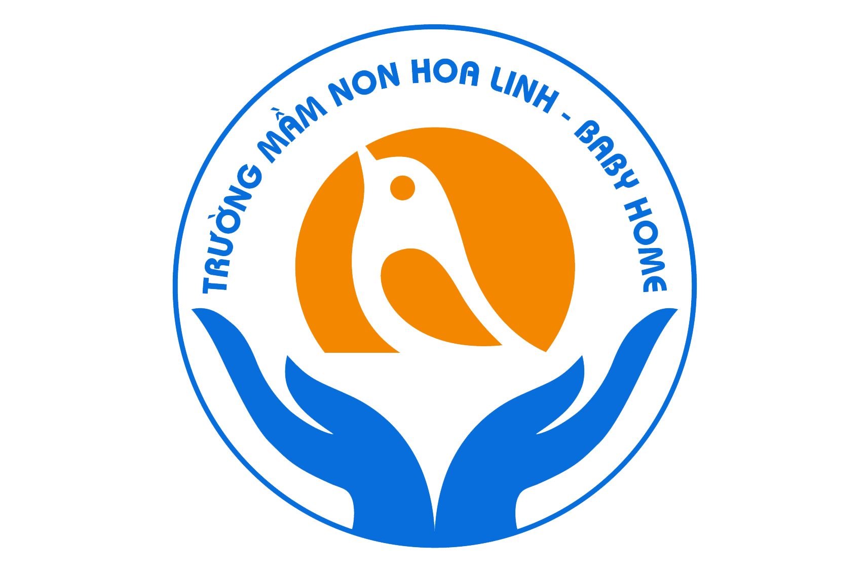 Logo trường mầm non Hoa Linh - Baby Home tại quận Cầu Giấy, Hà Nội (Ảnh: website trường)